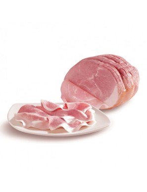 Sicilian cooked ham characterized by a tasty flavor as well as a soft meat and in addition to this a lively color.
