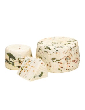 CHEESE WITH FLAVORS (ROCKET/OLIVES/PINK PEPPER) LA CAVA - 1kg