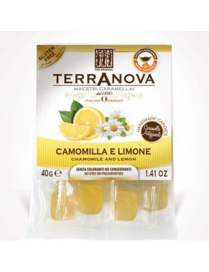 CHAMOMILE AND LEMON CANDIES TERRANOVA - 40gr
