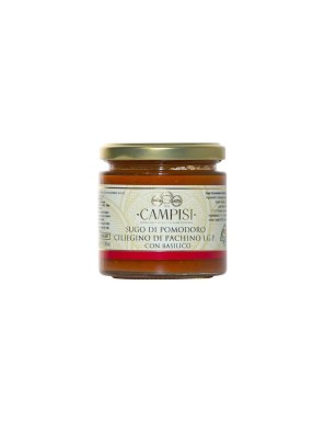 Sugo di pomodoro ciliegino siciliano I.G.P. perfetto per realizzare un condimento di pasta