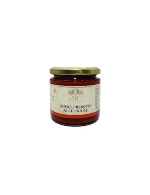 READY SAUCE WITH SARDINES WITH CHERRY TOMATO CAMPISI - 220gr