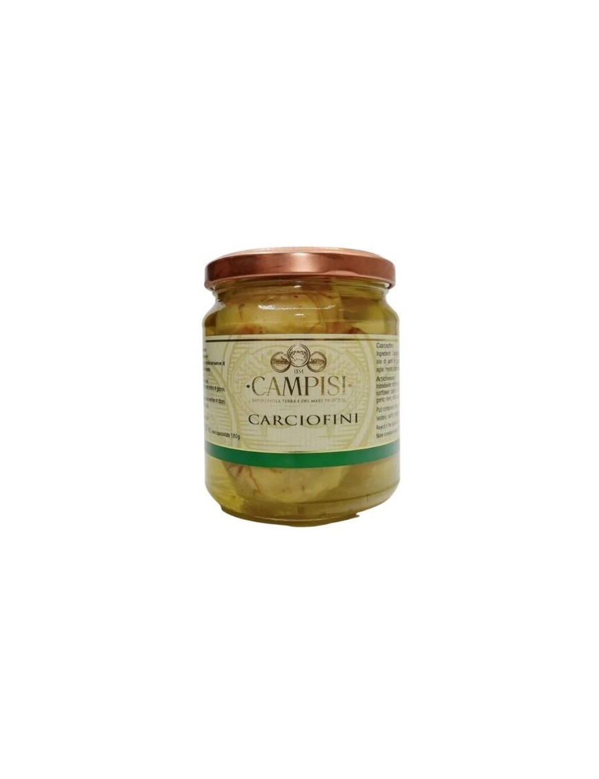 Carciofini sott'olio siciliani perfetti per spuntini infatti particolarmente gustosi e inoltre un colore vivace