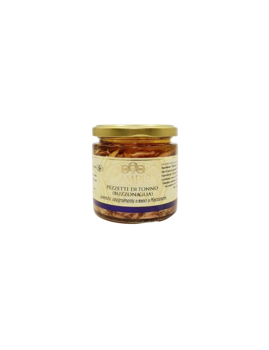 Buzzonaglia Sicilian tuna characterized by a tasty flavor as well as a soft meat and in addition to this a lively color