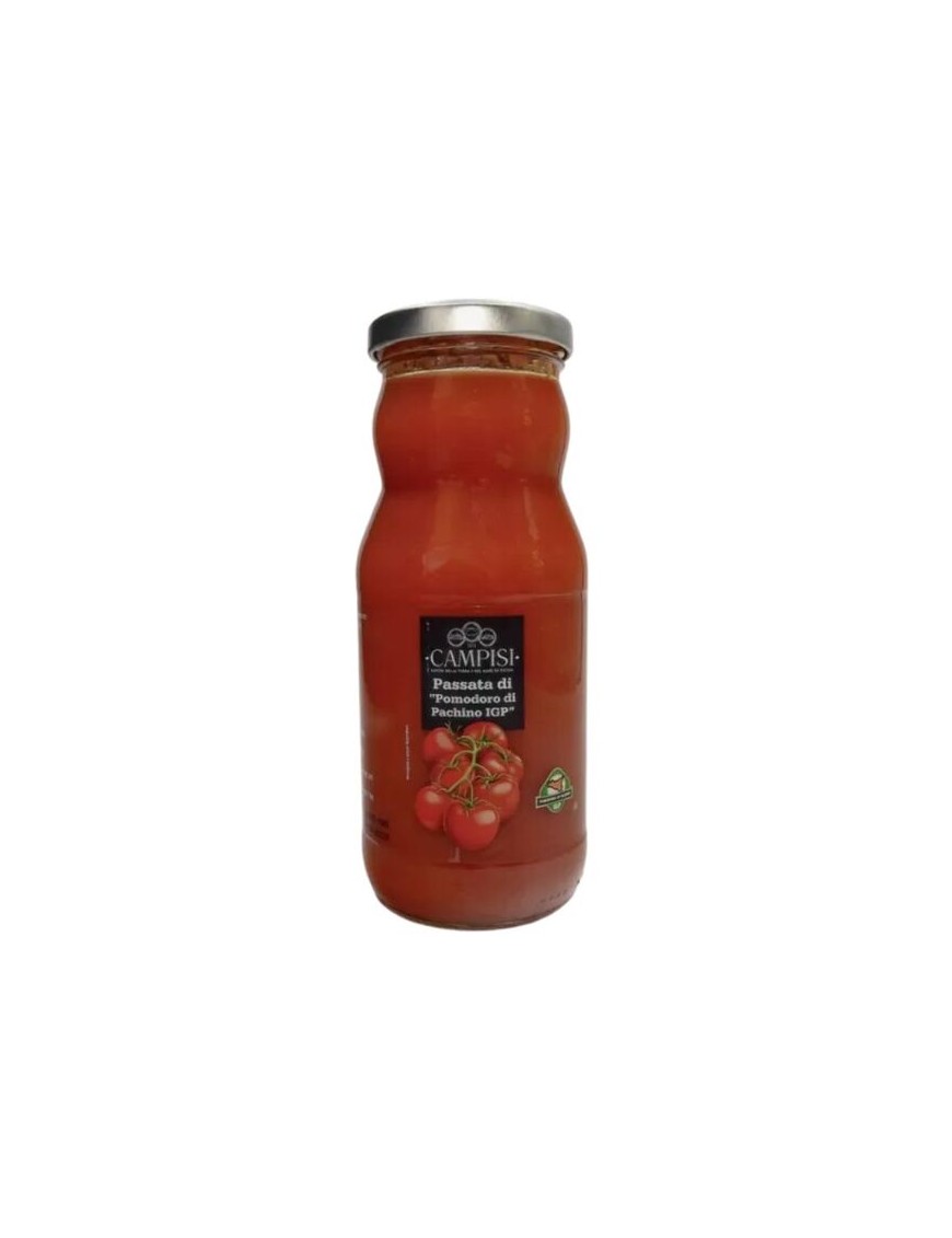 Passata di pomodoro siciliano pachino I.G.P. perfetto per realizzare un condimento di pasta veloce