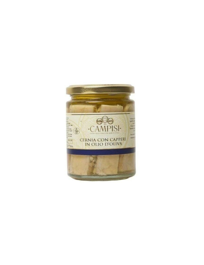deliziosa cernia siciliana dal sapore unico ed ideale per condire piatti della tradizione siciliana