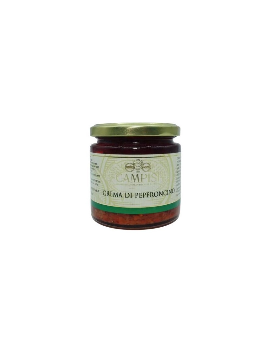 Crema di peperoncino siciliano al naturale caratterizzato da un sapore gustoso e in aggiunta a questo un colore vivace.