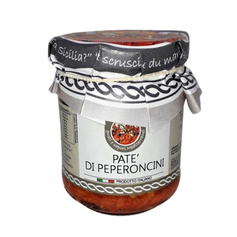 Gustoso patè di peperoncini da non perdere per realizzare ottimi antipasti dal sapore tipico siciliano