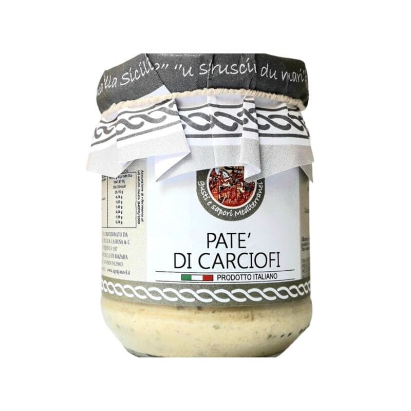 Deliziosa crema di carciofi con prelibato tonno siciliano: un ottimo antipasto per assaporare tutto il gusto siciliano