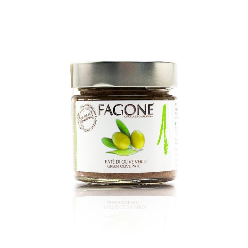 Sfizioso patè di olive verdi siciliane ideale per realizzare antipasti tipici siciliani