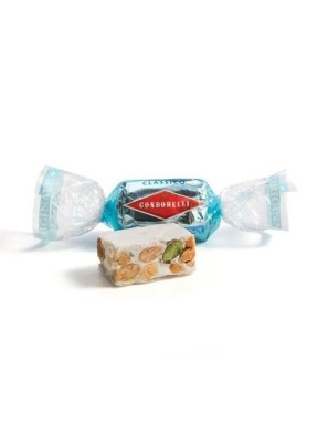 Torroncini siciliani condorelli mandorle e pistacchi croccanti unici con un gusto inconfondibile un colore vivace