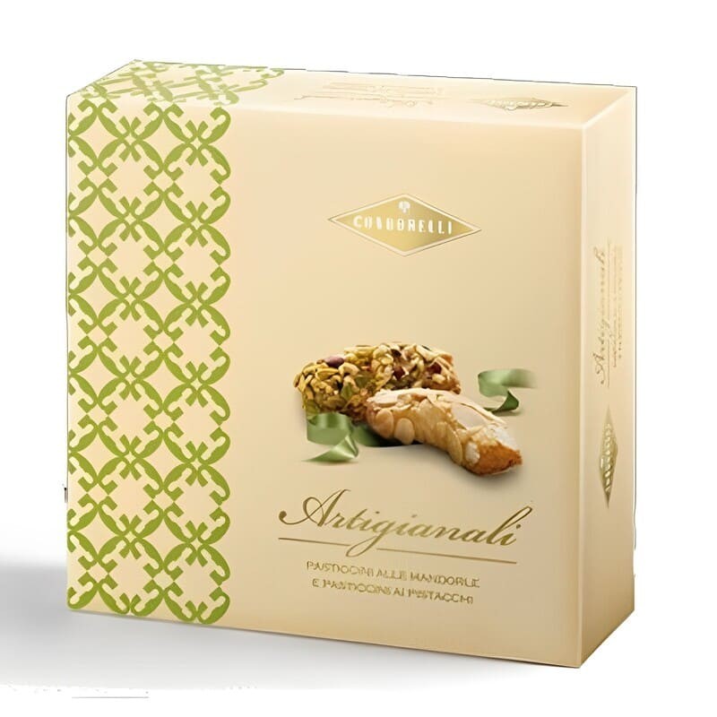 PACK OF HANDMADE PASTRIES WITH ALMONDS AND PISTACHIOS CONDORELLI - 250gr
