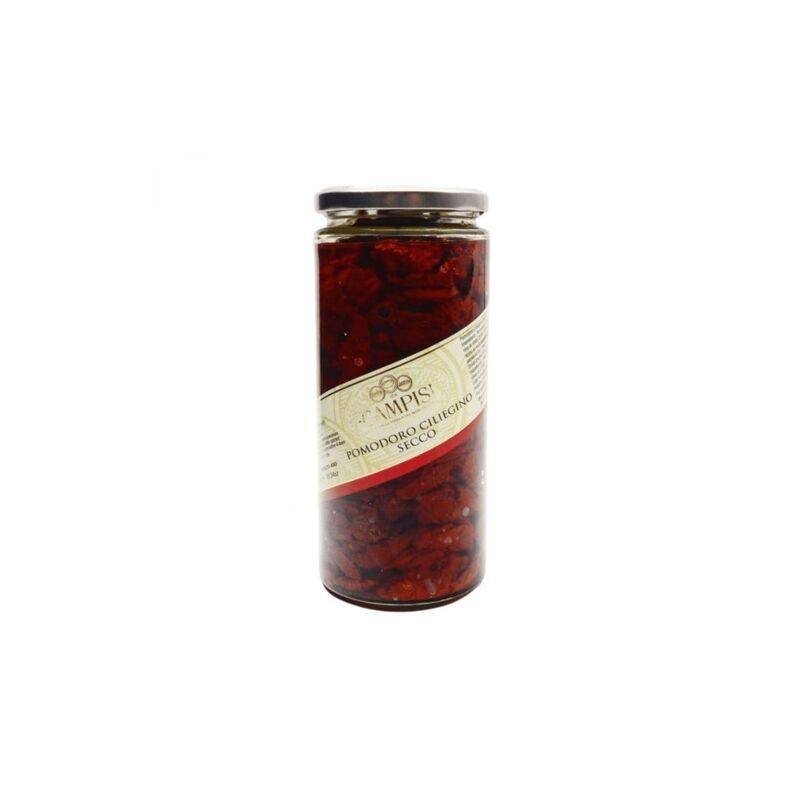 Pomodoro ciliegino siciliano secco sott'olio perfetto per realizzare un condimento di pasta veloce