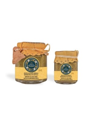 PATE' OF GREEN OLIVES AND ALMONDS ANTICA SICILIA - 90gr